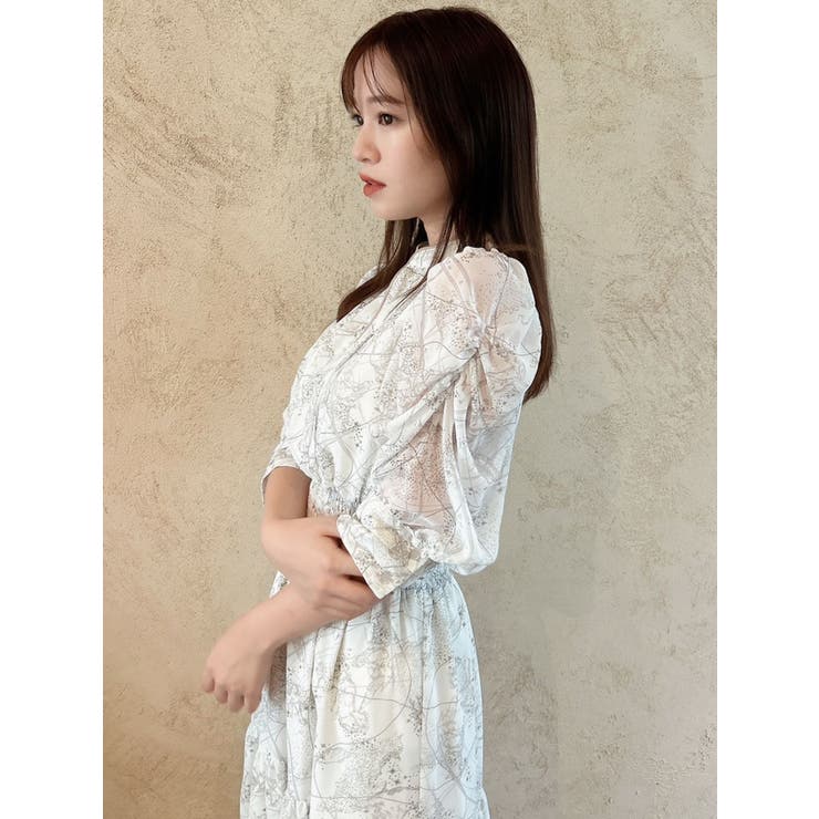 【タグ付き新品】MARYLING ワンピース（日本未発売） 再入荷予定有!ドットワンピース ワンピース レディース ロング