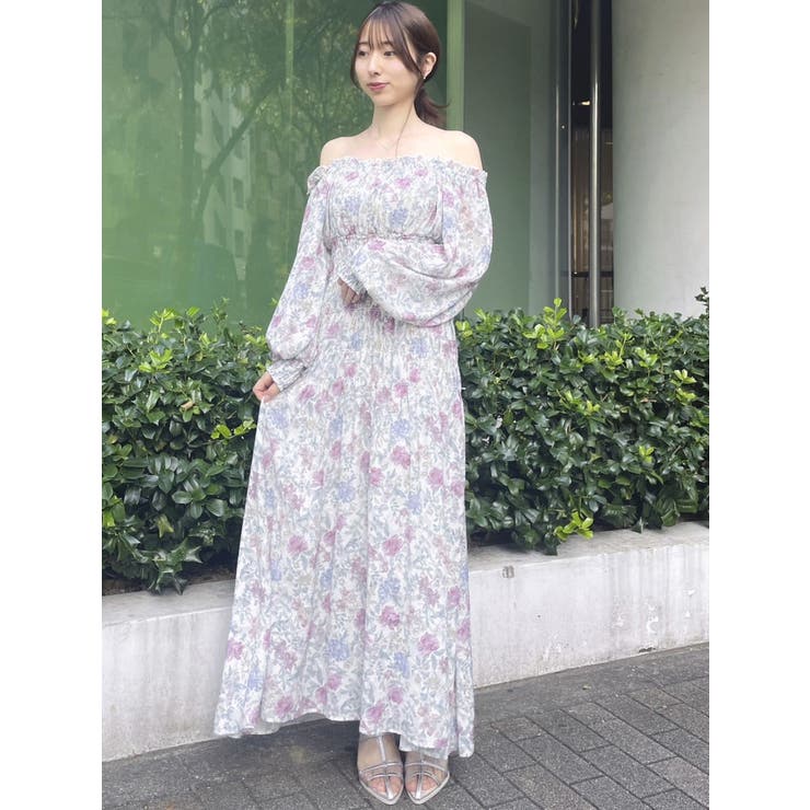 RIPPLEFLOWERワンピース[品番：MKSW0056022]｜dazzlin（ダズリン）の