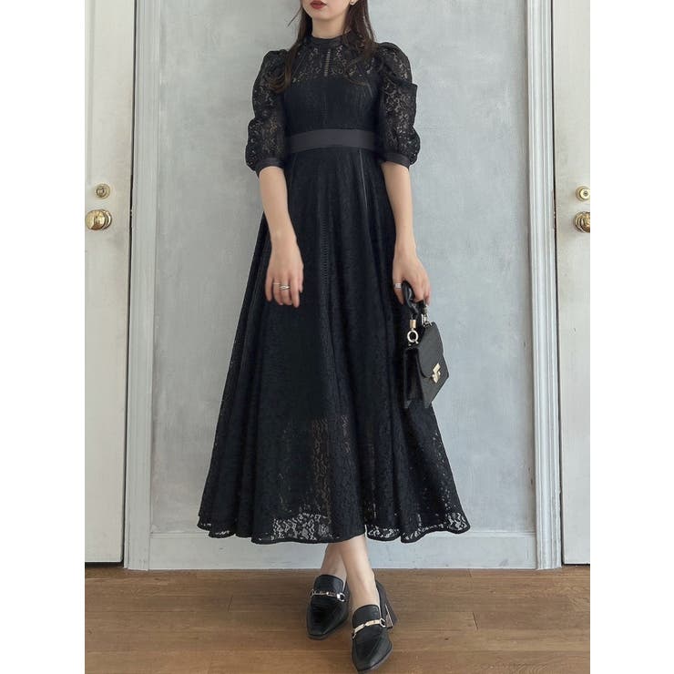 マーメイド　ドレス レースマーメイドドレス[品番：MKSW0056028]｜dazzlin（ダズリン