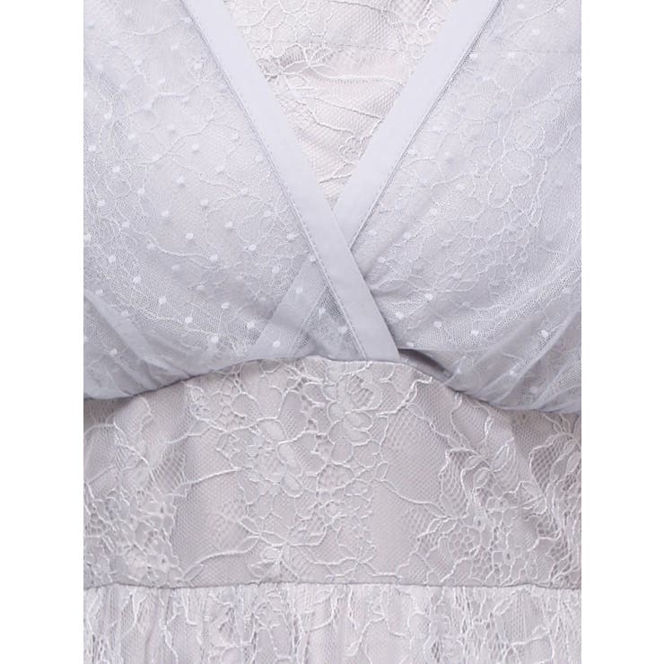 dazzlin MIXレースドレス パーティー 結婚式 お呼ばれ ワンピース dazzlin ドレス MIXレースドレス : ZOZOTOWN Yahoo!店 - 通販