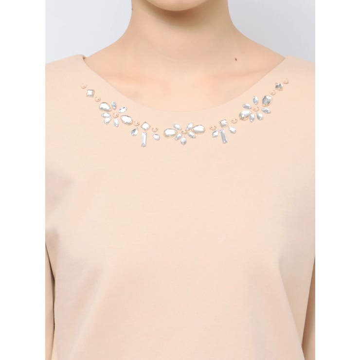 ジャカード切替サックワンピース | dazzlin | 詳細画像10 