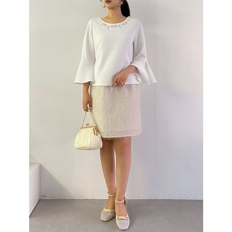 ジャカード切替サックワンピース | dazzlin | 詳細画像21 