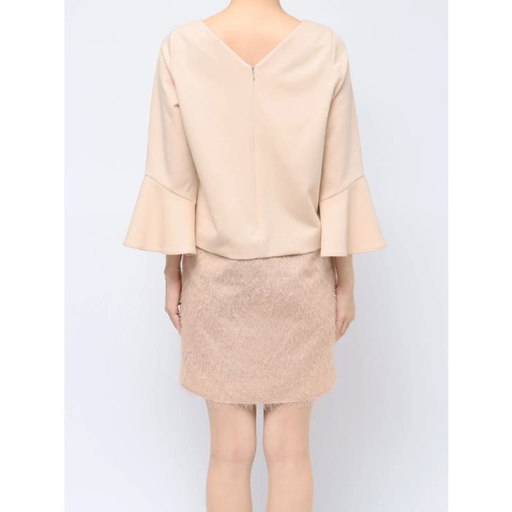 ジャカード切替サックワンピース | dazzlin | 詳細画像9 