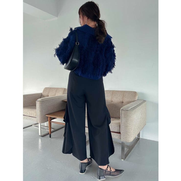 フリルスリットワイドパンツ | dazzlin | 詳細画像20 