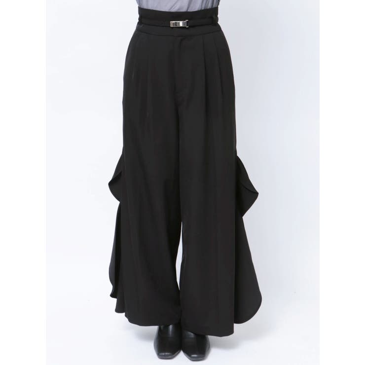 フリルスリットワイドパンツ | dazzlin | 詳細画像24 