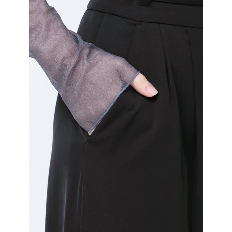 フリルスリットワイドパンツ | dazzlin | 詳細画像28 