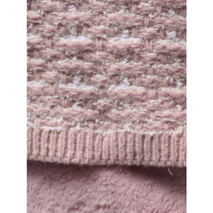 【原かれんコラボ】裾エコファーニットツイードミニスカート | dazzlin | 詳細画像49 