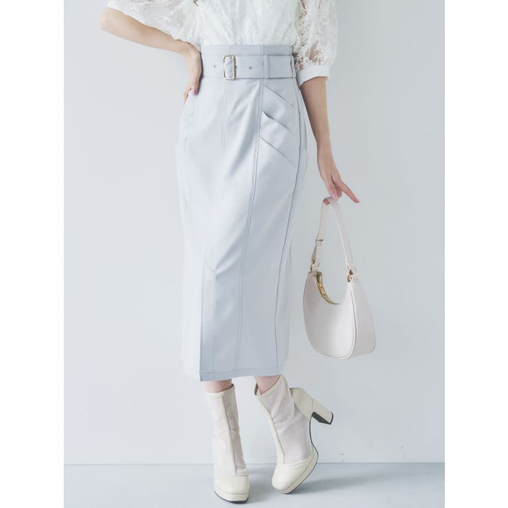 タイトギャザータックスカート | dazzlin | 詳細画像2 