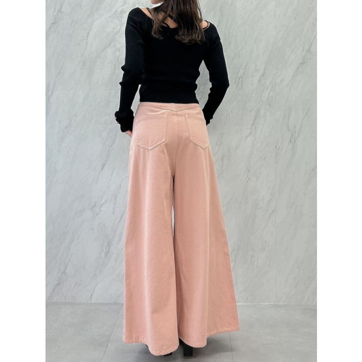 バッククロスカーデタイトトップス[品番：MKSW0054974]｜dazzlin