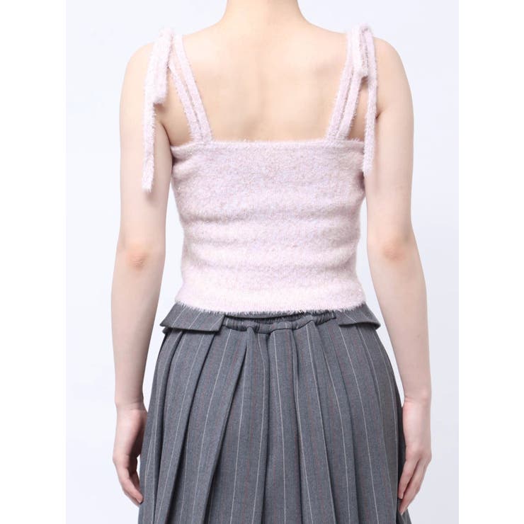 【セットアップ対応】ミニシャギーラメニットキャミ | dazzlin | 詳細画像38 