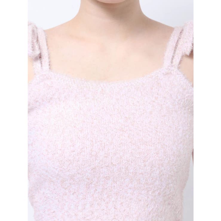 【セットアップ対応】ミニシャギーラメニットキャミ | dazzlin | 詳細画像39 