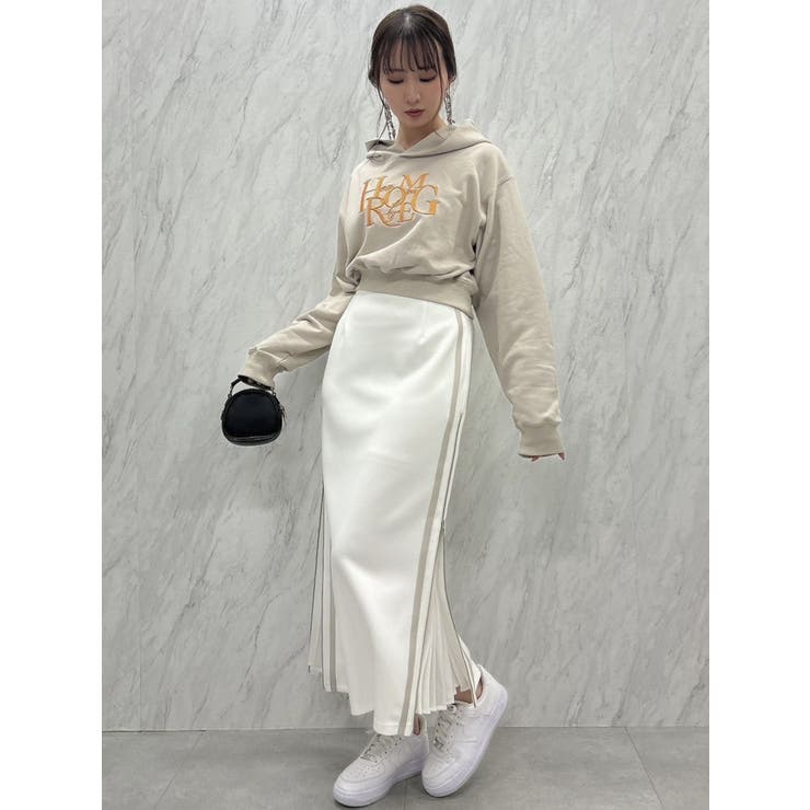 シーズンロゴクロップドフーディ | dazzlin | 詳細画像14 