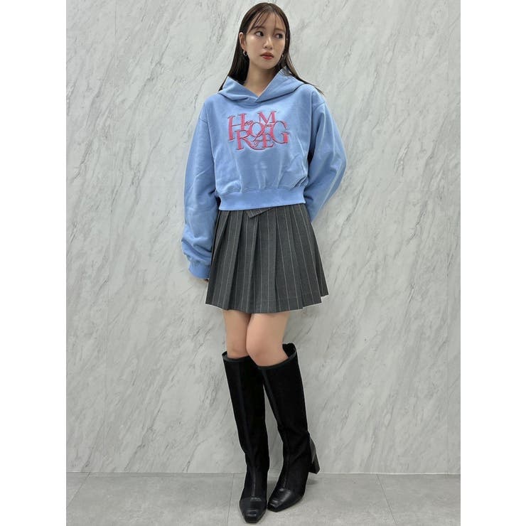 シーズンロゴクロップドフーディ | dazzlin | 詳細画像22 