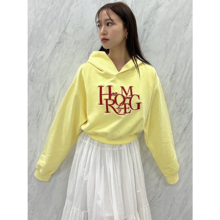 シーズンロゴクロップドフーディ | dazzlin | 詳細画像26 