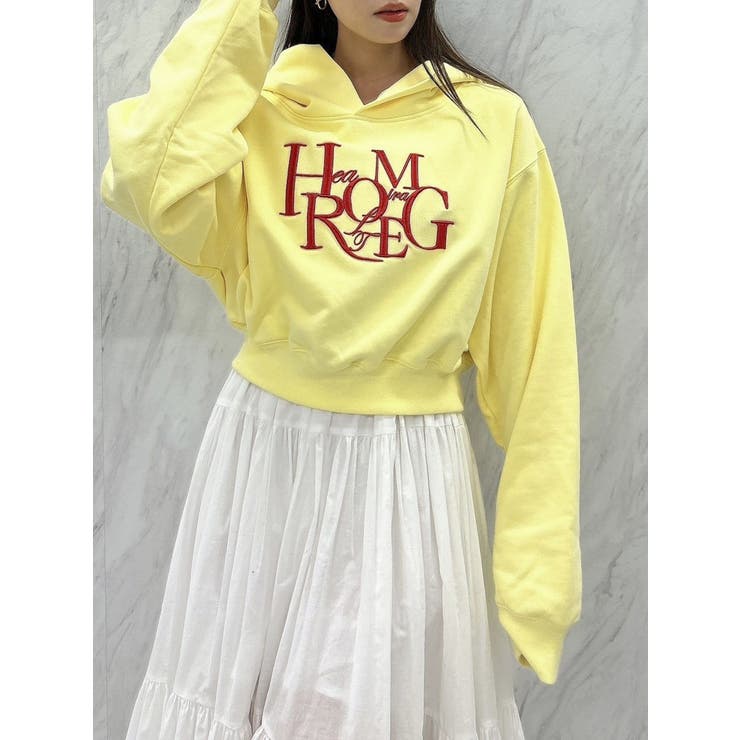 シーズンロゴクロップドフーディ | dazzlin | 詳細画像28 