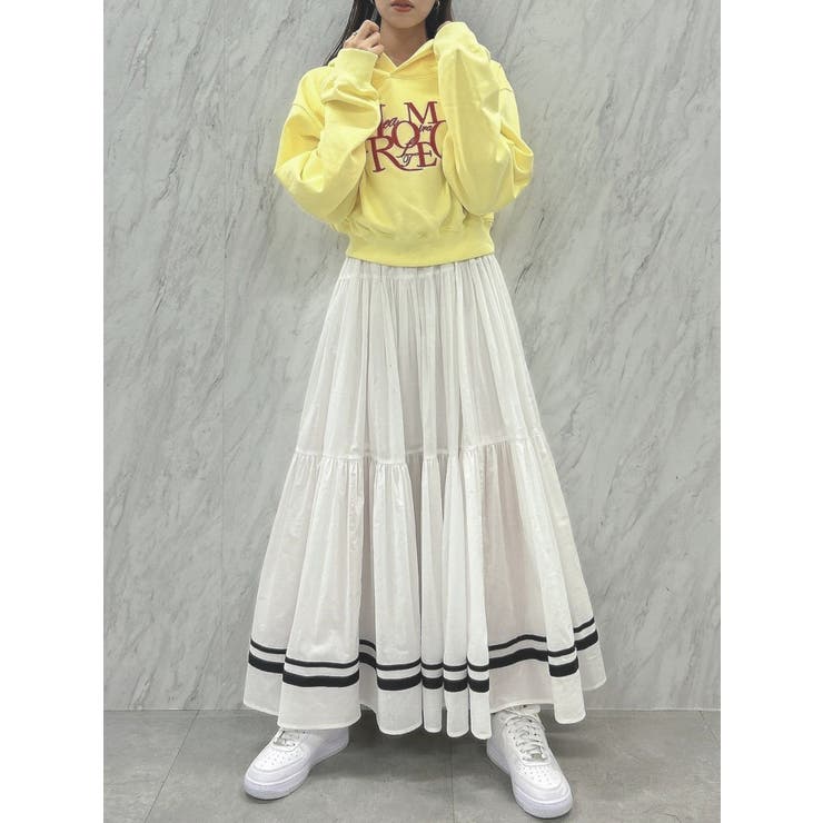 シーズンロゴクロップドフーディ | dazzlin | 詳細画像30 