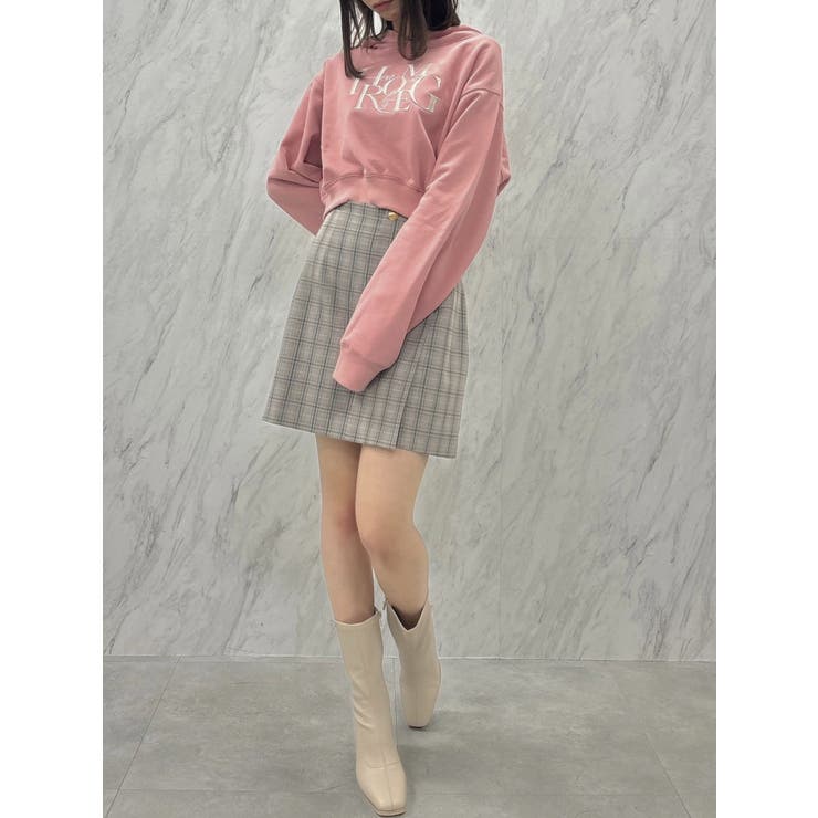 シーズンロゴクロップドフーディ | dazzlin | 詳細画像34 