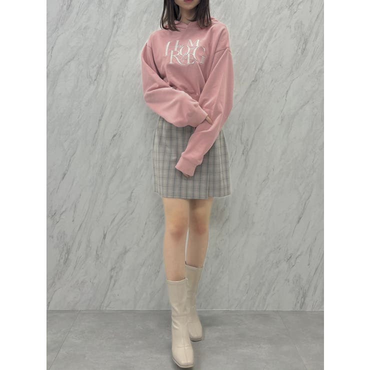 シーズンロゴクロップドフーディ | dazzlin | 詳細画像35 