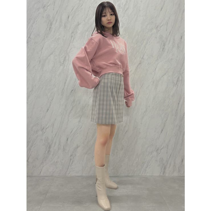 シーズンロゴクロップドフーディ | dazzlin | 詳細画像36 