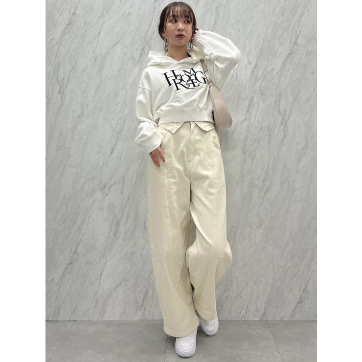 シーズンロゴクロップドフーディ | dazzlin | 詳細画像7 