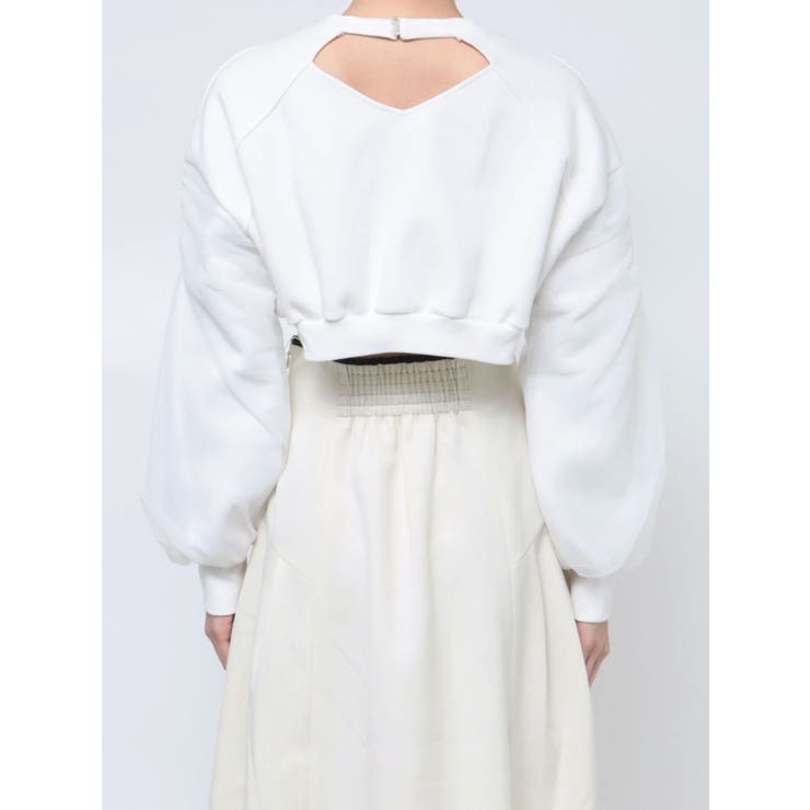 チュールスリーブパールロゴトップス | dazzlin | 詳細画像18 