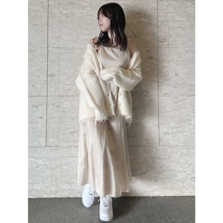 ボリュームシャギーミドルカーディガン | dazzlin | 詳細画像22 