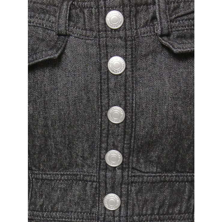 バックオープンデニムキャミワンピース | dazzlin | 詳細画像35 