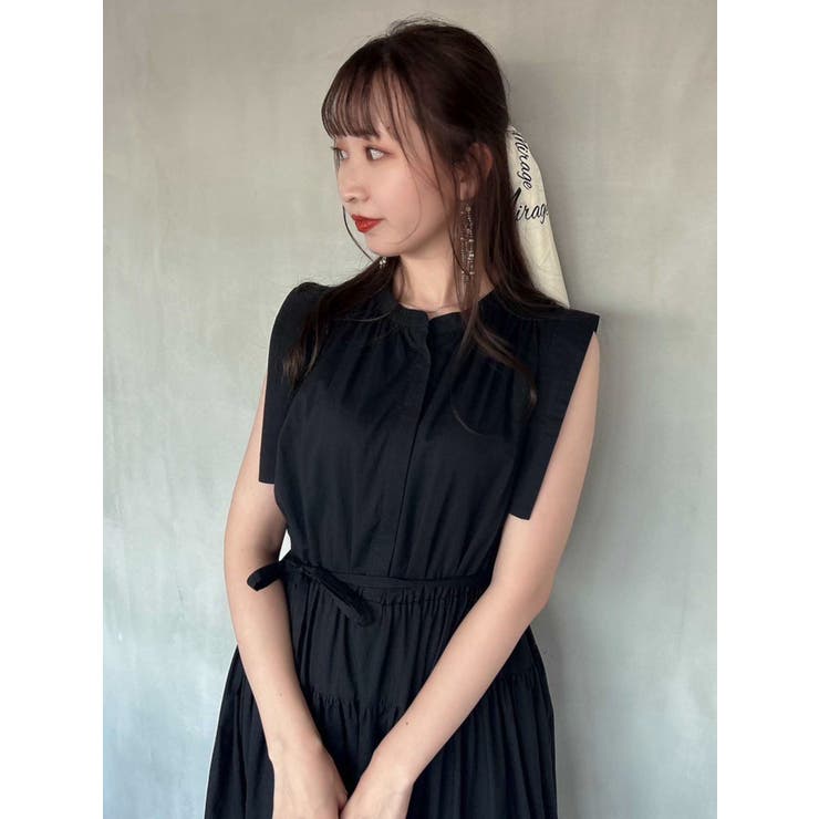 ティアードノースリアソートワンピース[品番：MKSW0056048]｜dazzlin