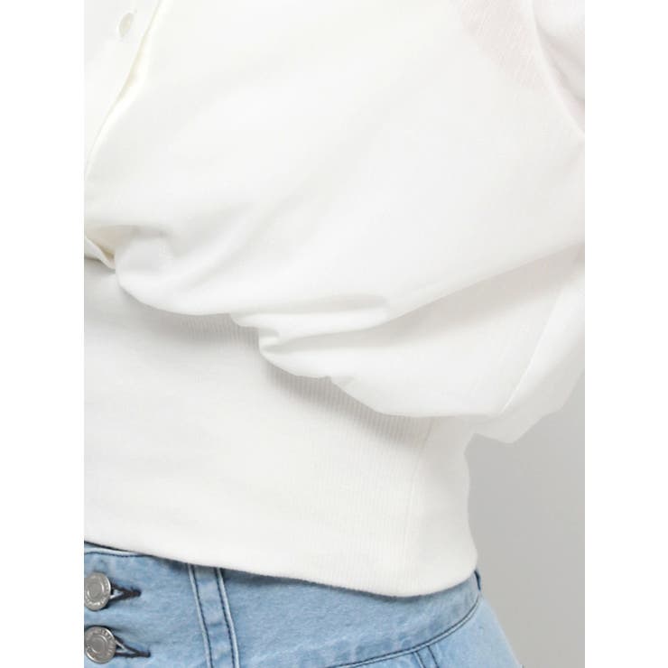 シアーシャツドッキングTOPS | dazzlin | 詳細画像30 
