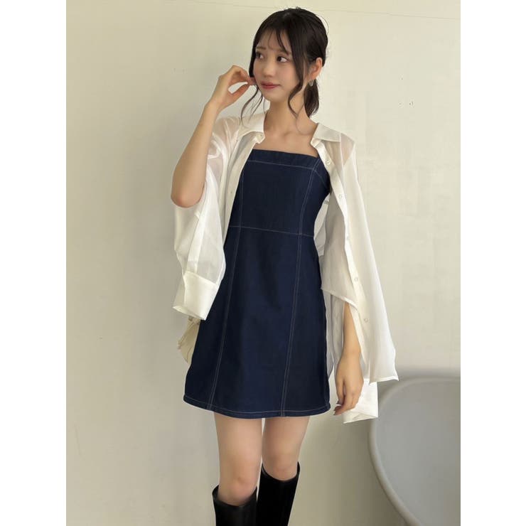 オーバーイレヘムシャツ | dazzlin | 詳細画像10 