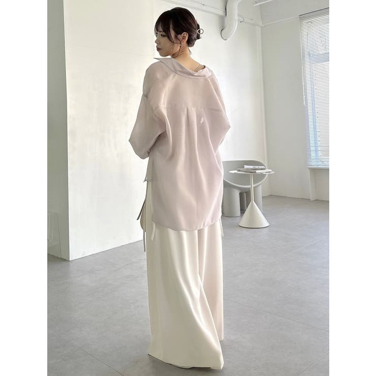 オーバーイレヘムシャツ | dazzlin | 詳細画像19 