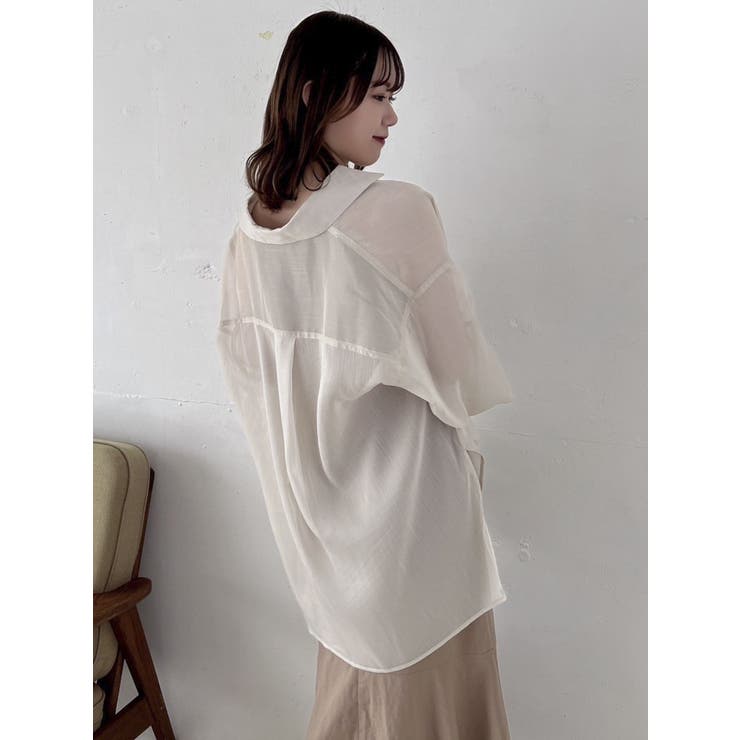 オーバーイレヘムシャツ | dazzlin | 詳細画像30 