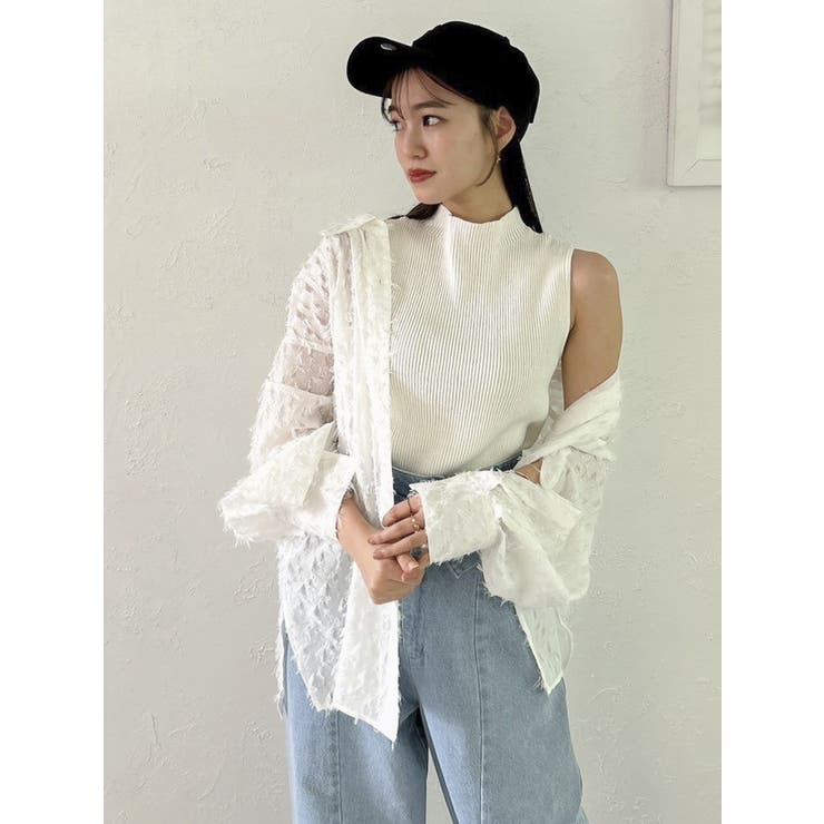 オーバーイレヘムシャツ | dazzlin | 詳細画像33 