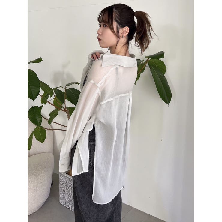 オーバーイレヘムシャツ | dazzlin | 詳細画像40 