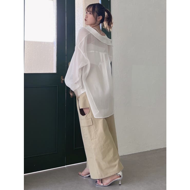 オーバーイレヘムシャツ | dazzlin | 詳細画像6 