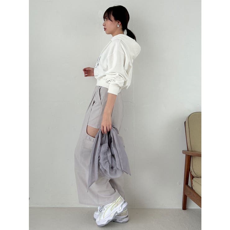 サイドオープンカーゴワイドパンツ | dazzlin | 詳細画像22 