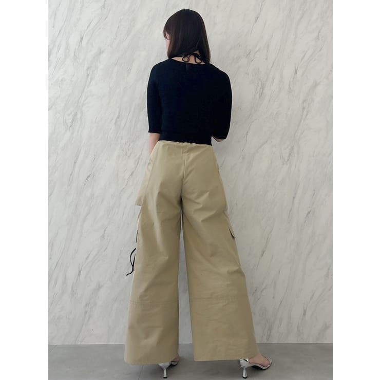 サイドオープンカーゴワイドパンツ | dazzlin | 詳細画像27 