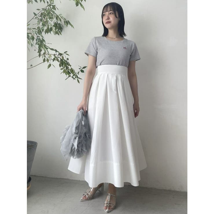 カラーメニータックスカート | dazzlin | 詳細画像8 