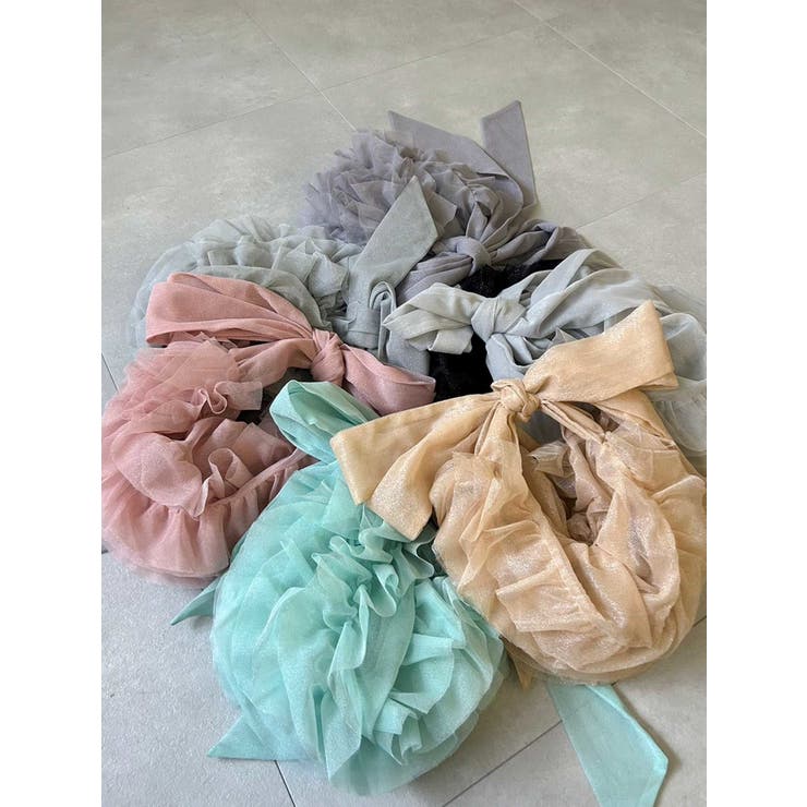 チュールフリルマルチwayビスチェバッグ | dazzlin | 詳細画像4 