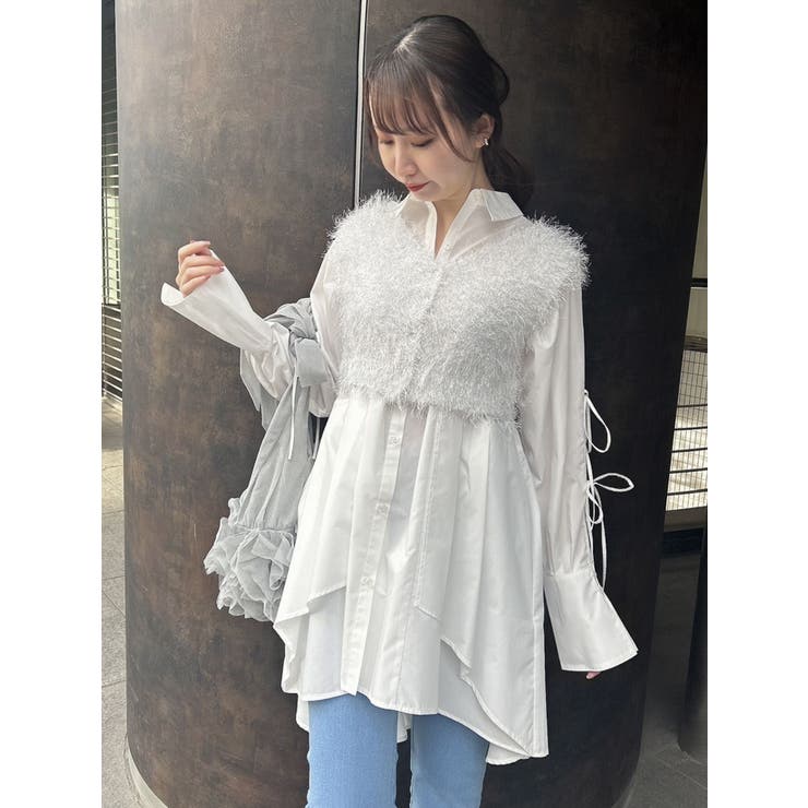 チュールフリルマルチwayビスチェバッグ | dazzlin | 詳細画像40 