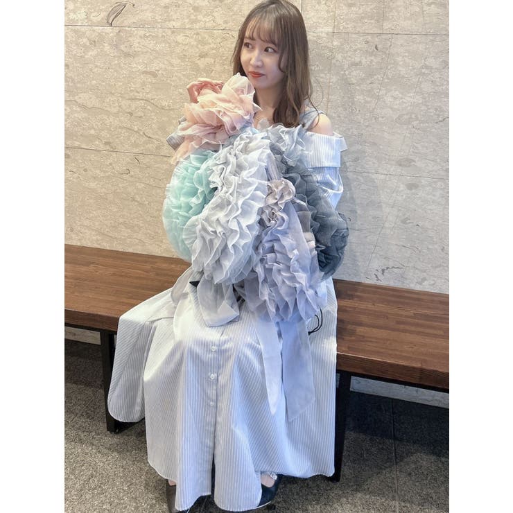 チュールフリルマルチwayビスチェバッグ | dazzlin | 詳細画像49 