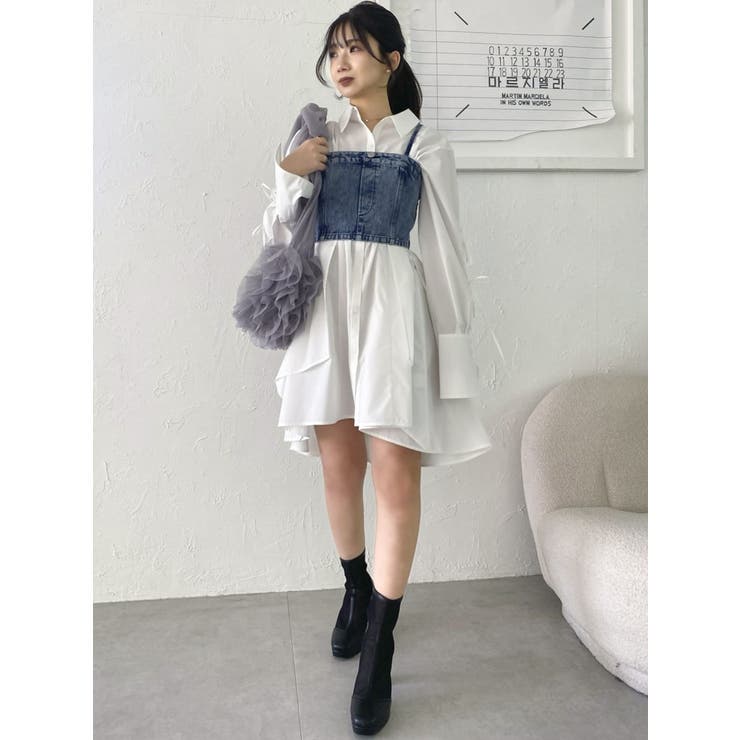 チュールフリルマルチwayビスチェバッグ | dazzlin | 詳細画像50 