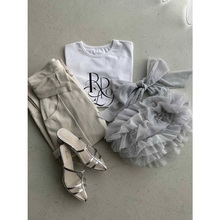 チュールフリルマルチwayビスチェバッグ | dazzlin | 詳細画像9 