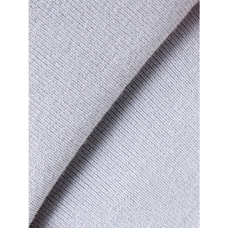 スリットスリーブスカーフ付ニット[品番：MKSW0056886]｜dazzlin