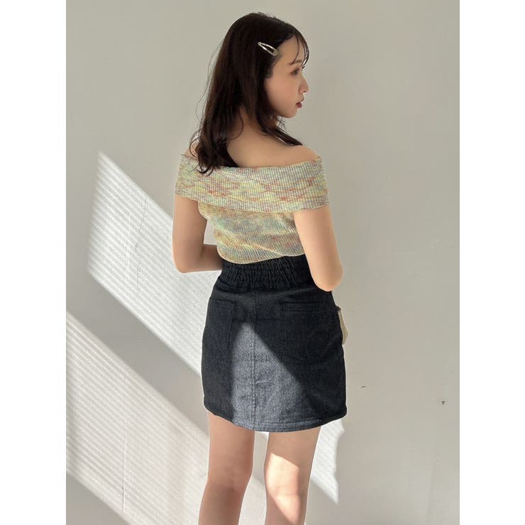 【WEB限定】2wayオフショルニットトップス | dazzlin | 詳細画像20 
