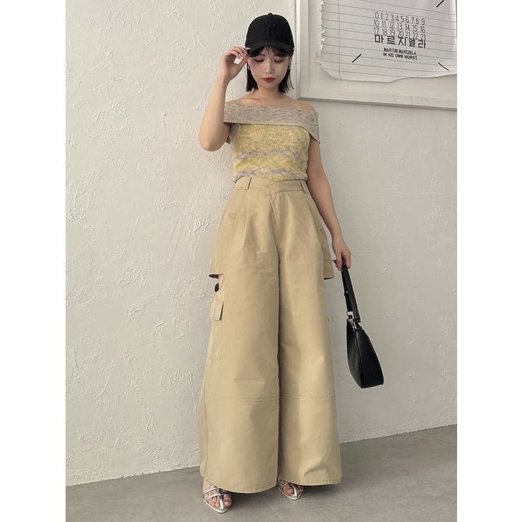 【WEB限定】2wayオフショルニットトップス | dazzlin | 詳細画像9 