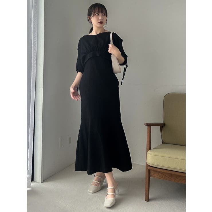 ショートコンビタイトワンピース[品番：MKSW0057098]｜dazzlin