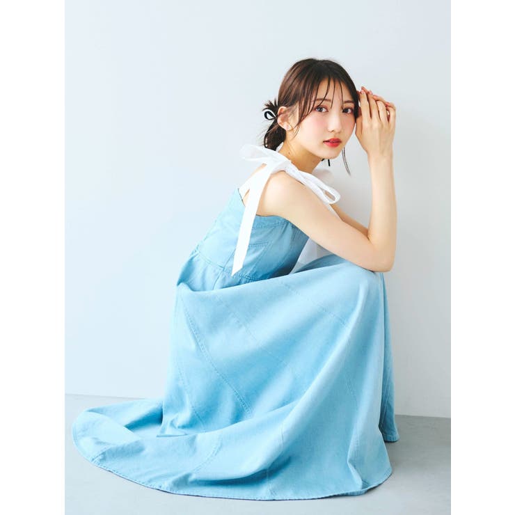 ショルダーリボンアソートワンピース[品番：MKSW0058667  