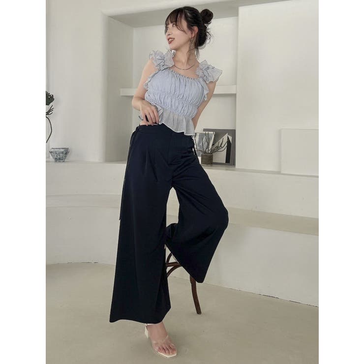 サイドオープンパンツ[品番：MKSW0057101]｜dazzlin（ダズリン）の