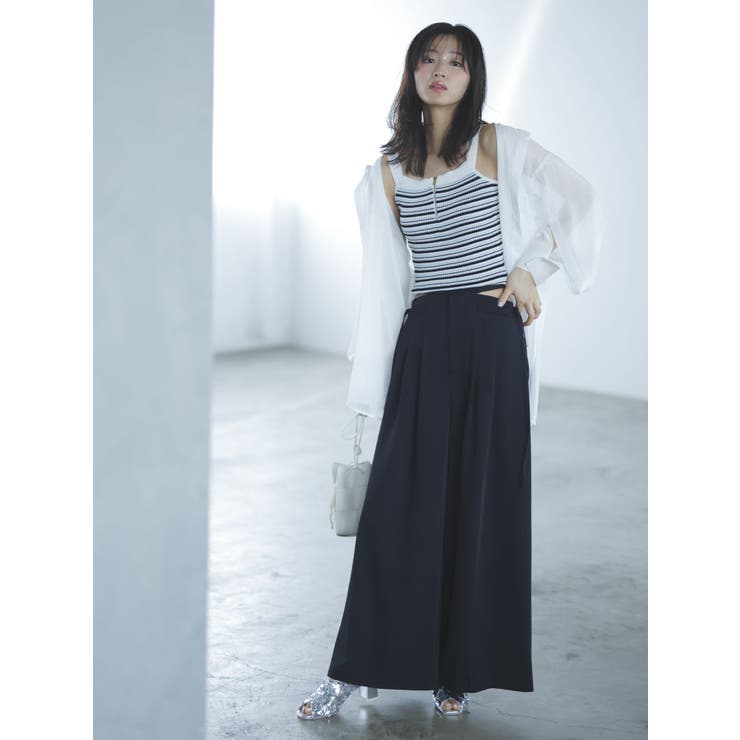 サイドオープンパンツ | dazzlin | 詳細画像2 